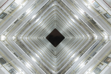 highrise residential building in Hong Kong city