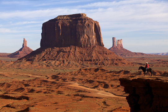 Adrian, last cowboy of Monument Valley, Utah