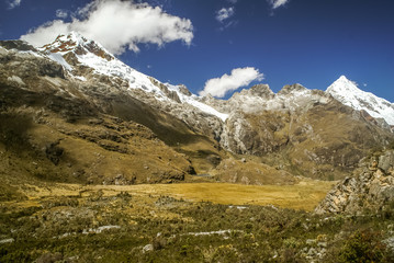 Fototapeta na wymiar Countryside in Peru