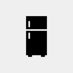 fridge icon. flat design
