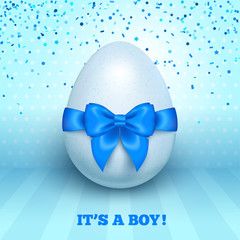 It's a boy baby shower concept