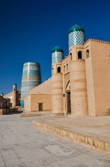 Typical buildings in Khiva