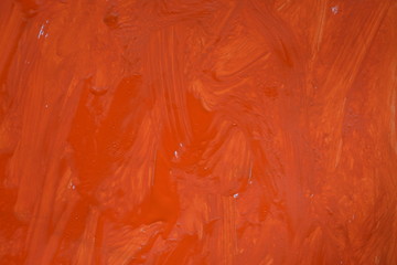 orange bright abstract gouache, texture, strokes