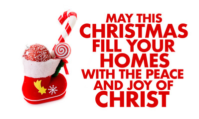 May This Christmas Fill Your Homes With the Peace and Joy of Christ