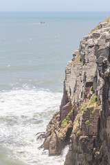 Cliffs in Torres beach