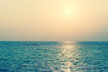 Quiet night over the Indian Ocean.