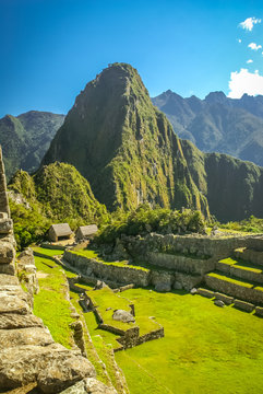 High mountains in Peru