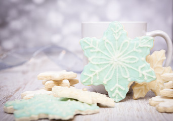 Christmas Cookies Background