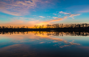 Fototapeta premium Wethersfield Meadows Sunrise