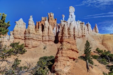 Stone Hoodoos in Bryce Canyon National Park.