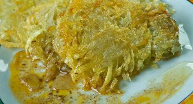 Jewish latke