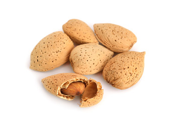 Almond in shell and shelled