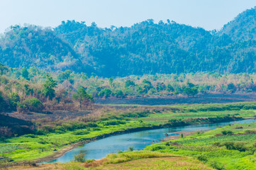 Beautiful Scene of House in Nature