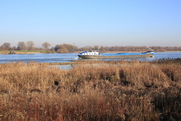 The River Waal in the Netherlands