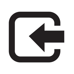 login entry icon illustration design