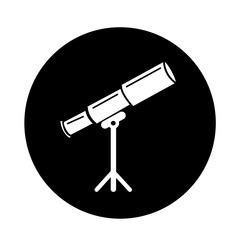 Telescope Icon illustration design