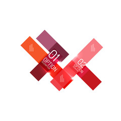 Geometric abstract background, colorful elements