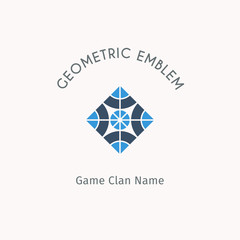 Fototapeta premium Vector geometric symbol