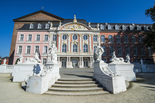Palace of Trier, Trier, Moselle Valley, Rhineland-Palatinate, Germany