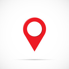 GPS location symbol.