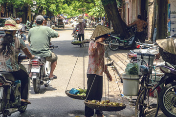 ベトナムの街角風景