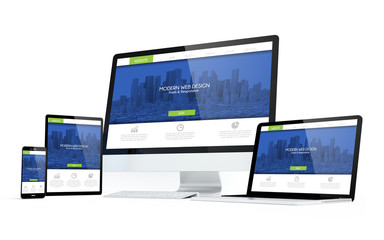 mobility devices white screen modern responsive design