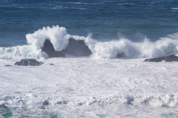 coastal scene in California