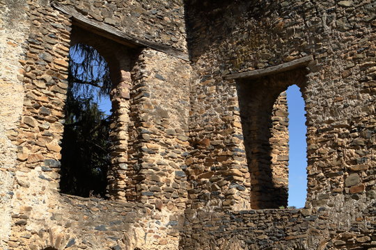 Der Fasiledas Palast von Gonder in &Auml;thiopien 