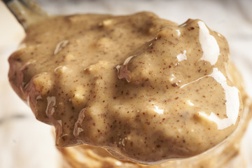 a tablespoon of almond butter