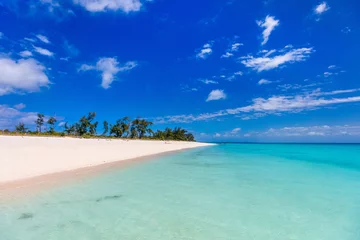 Deurstickers Idyllic beach at Caribbean © BlueOrange Studio