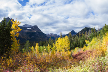 autumn in the mountains