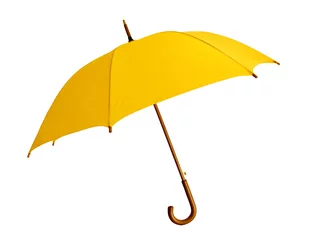 Fotobehang Yellow umbrella © Sozh