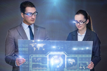 Two people discussing it strategy