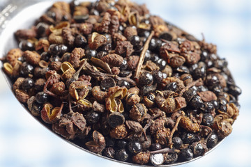 whole, Sichuan peppers, a favorite Chinese spice