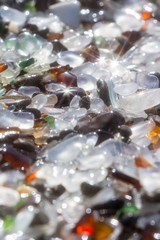 glass beach background