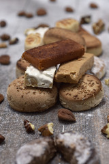 turron and mantecados, typical christmas sweets in Spain