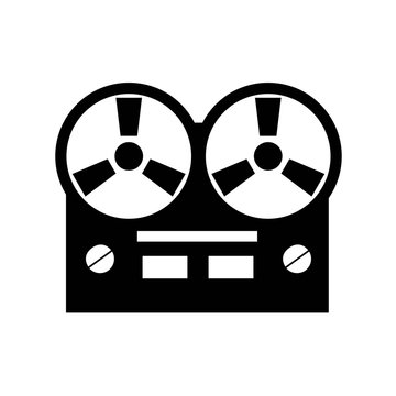 Old reel tape recorder icon.