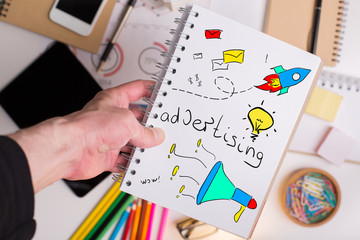 Advertising concept