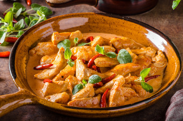 Delicious curry homemade