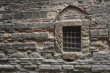 Fototapeta na wymiar medieval wall