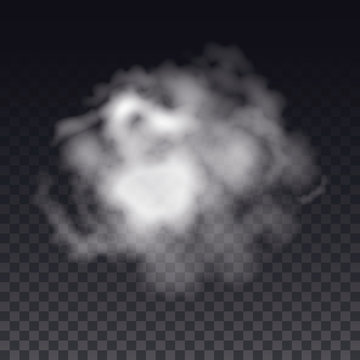 Fog , smoke and cloud isolated transparent special effect.