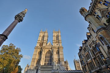 Westminster Abbey, London - obrazy, fototapety, plakaty