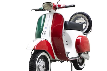 Deurstickers Scooter Italiaanse scooter