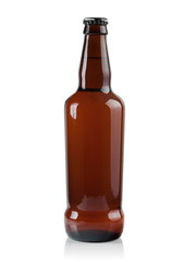 brown beer bottle