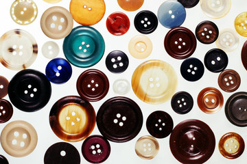 Detail of old buttons