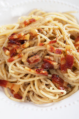 Italian pasta carbonara