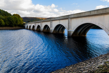 Ladybower Reservoir Bridge A57 Snake Pass Road