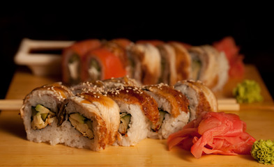 Sushi. Rolls.