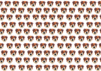 texture of soft teddy bears