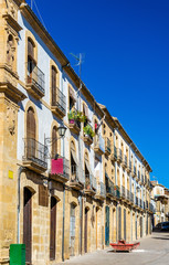 Buildings in the old town of Ubeda, Spain